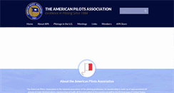 Desktop Screenshot of americanpilots.org